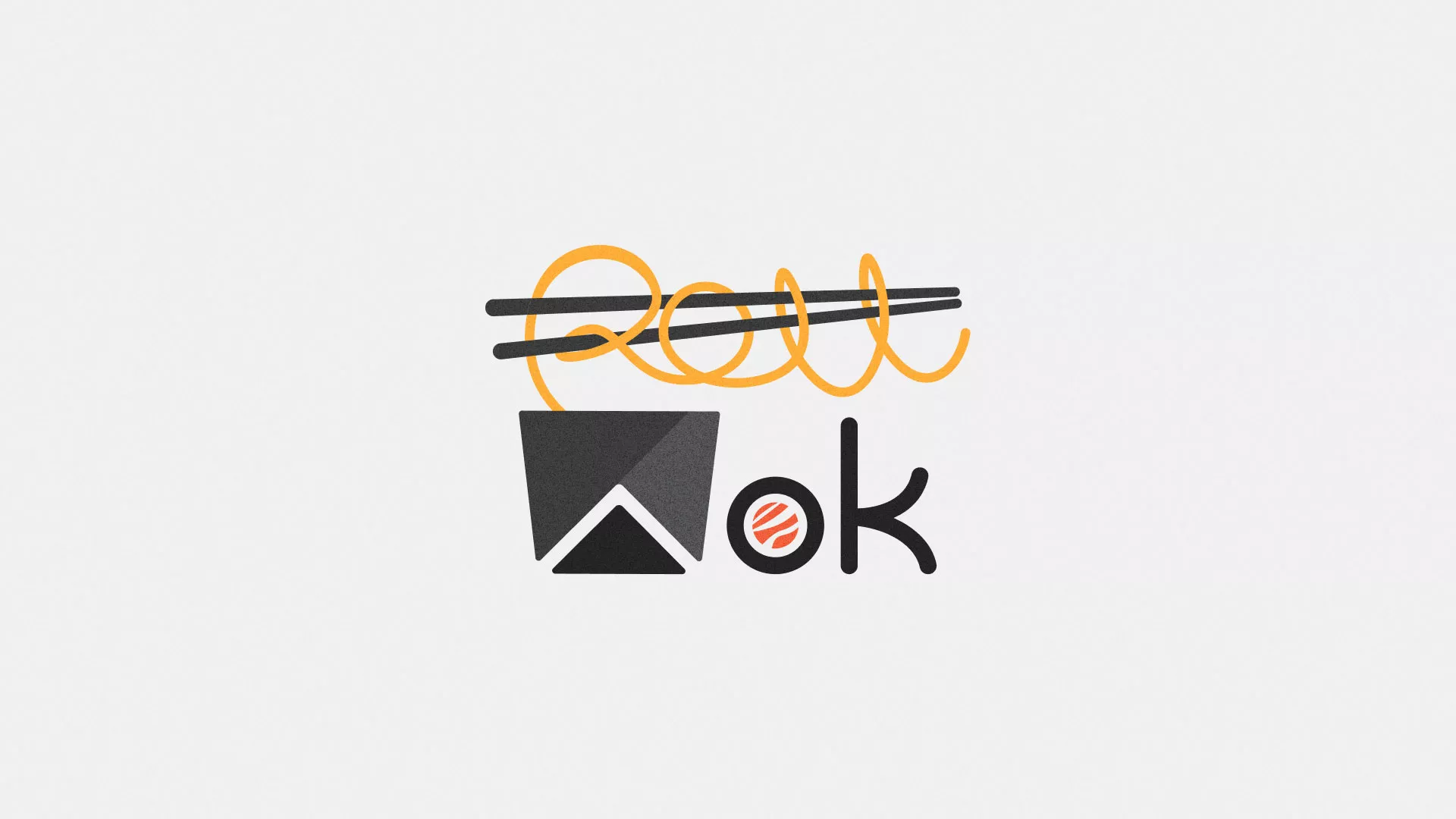 Разработка логотипа в Нижней Салде для суши-бара «Roll Wok Club» Разработка логотипа в Нижней Салде для суши-бара «Roll Wok Club»